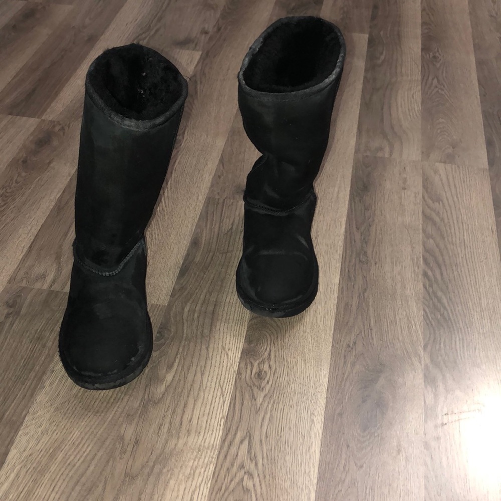 Little Girls Black Ugg